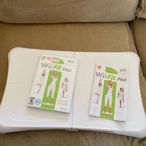 Wii fit plus board and game with manual